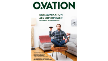 Martin Moder im O.VATION Magazin 2022 by OBSERVER