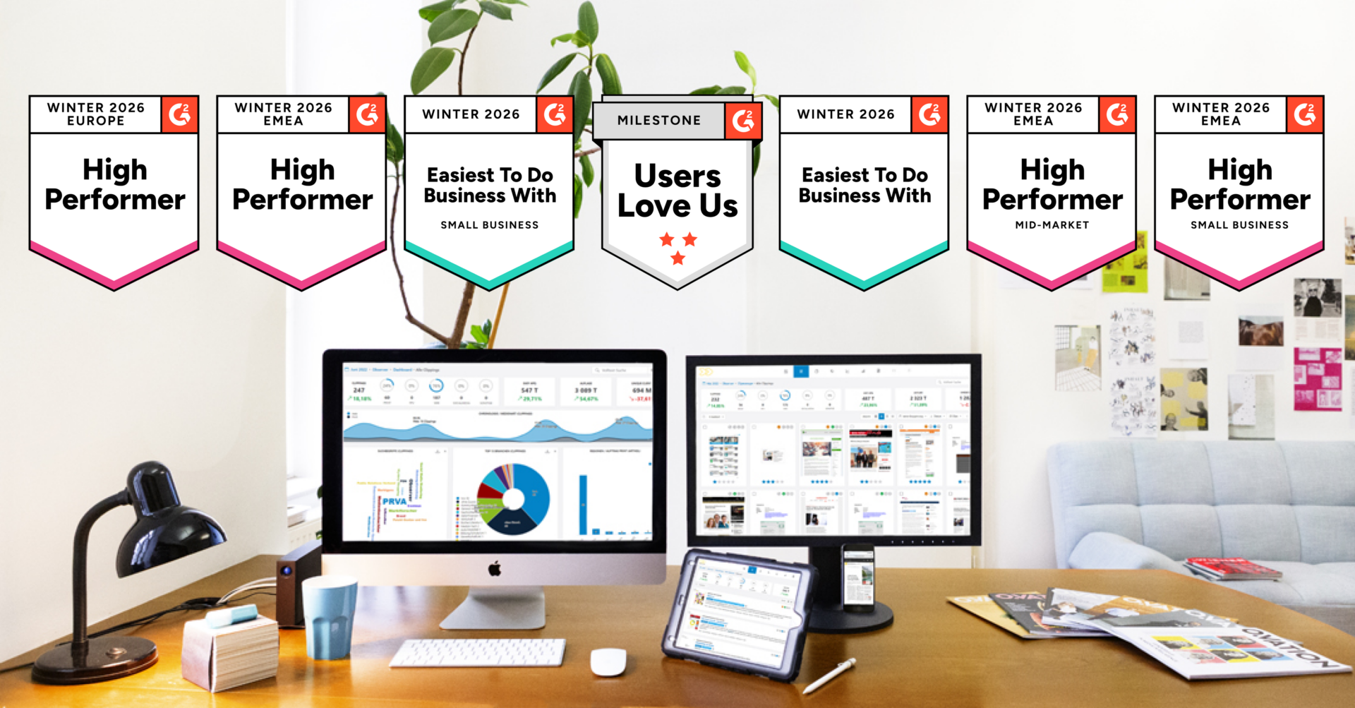 OBSERVER 2026 von G2 ausgezeichnet