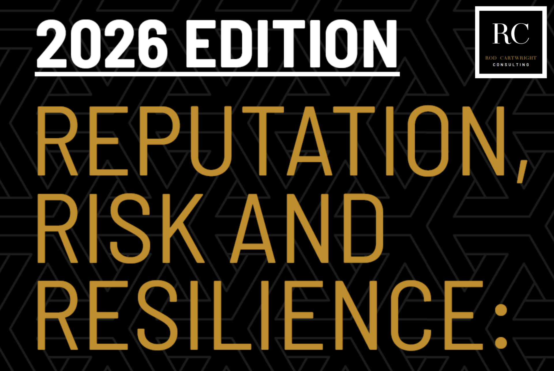 Rod Cartwright Consulting Studie 2026
